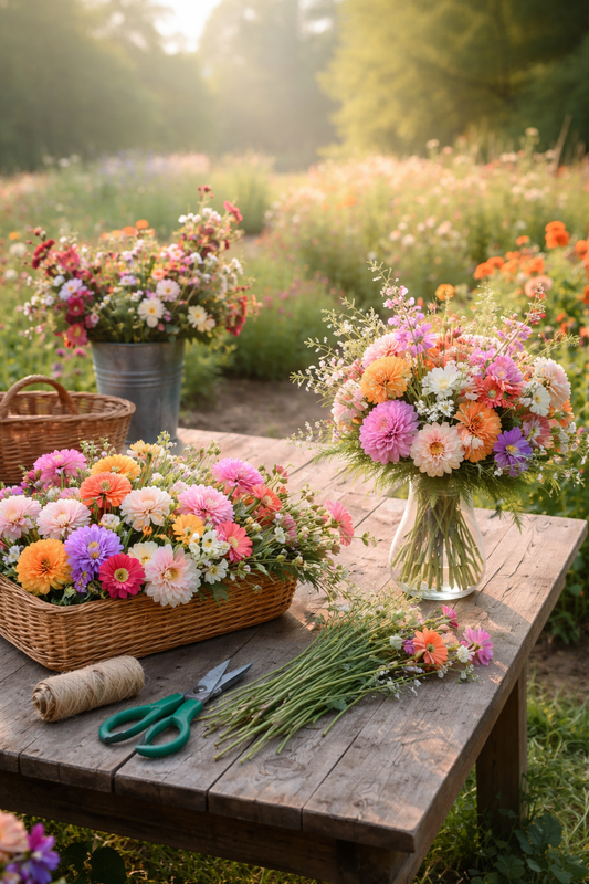 Cut & Arrange Your Own Garden Bouquet Workshop