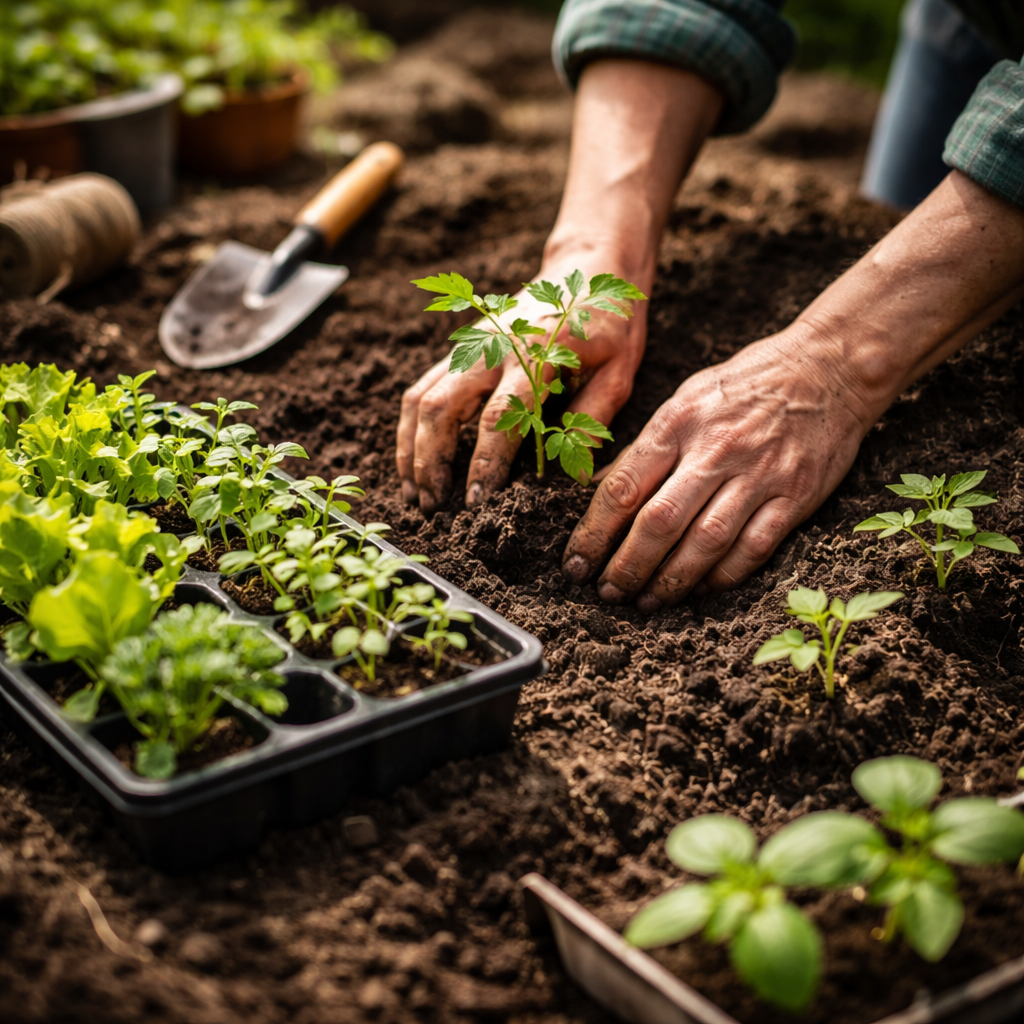 Plant Your Cut Flower Bed - Transplanting Workshop